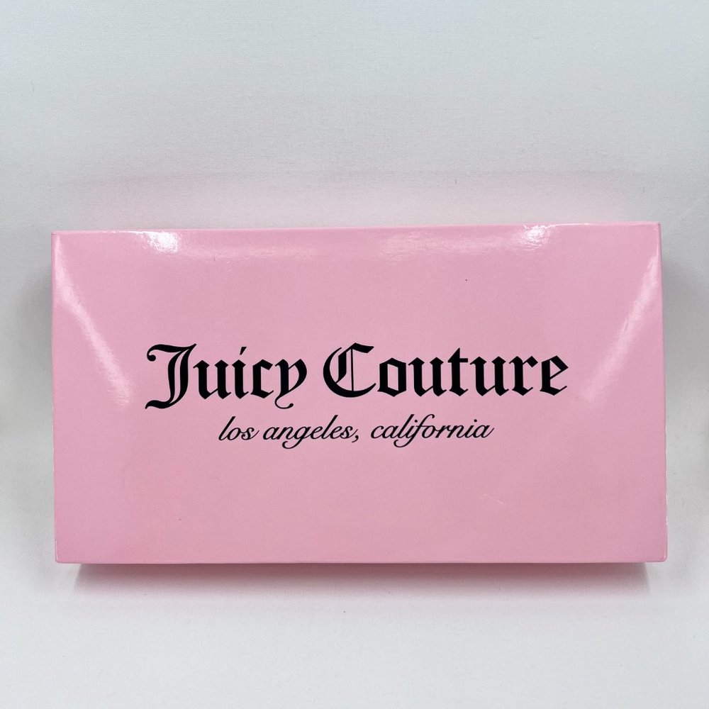 🎉HP🎉 NIB - Juicy Couture - Brown w/ Gold Tone Accents Full Size Zipper Wallet - Picture 6 of 6